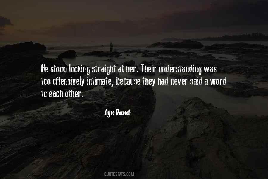 Looking Each Other Quotes #294042