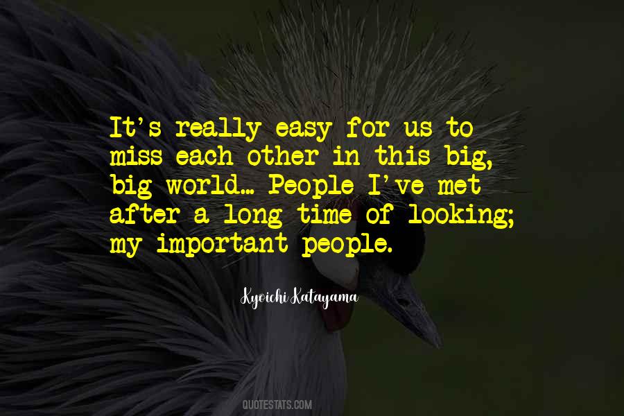 Looking Each Other Quotes #363867