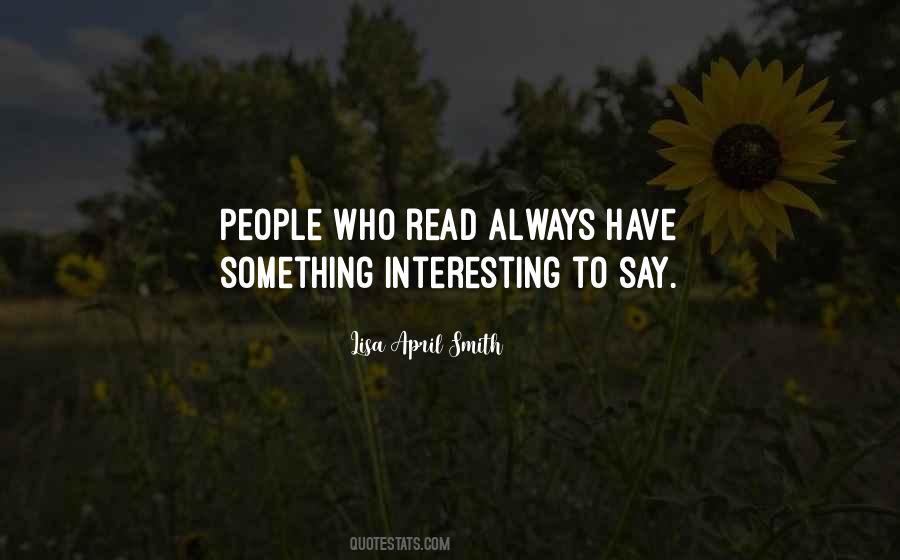 Fun To Read Quotes #1035504