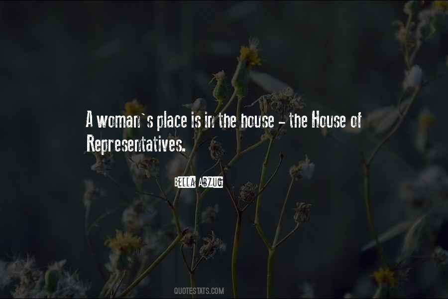 Woman Of The House Quotes #1619004