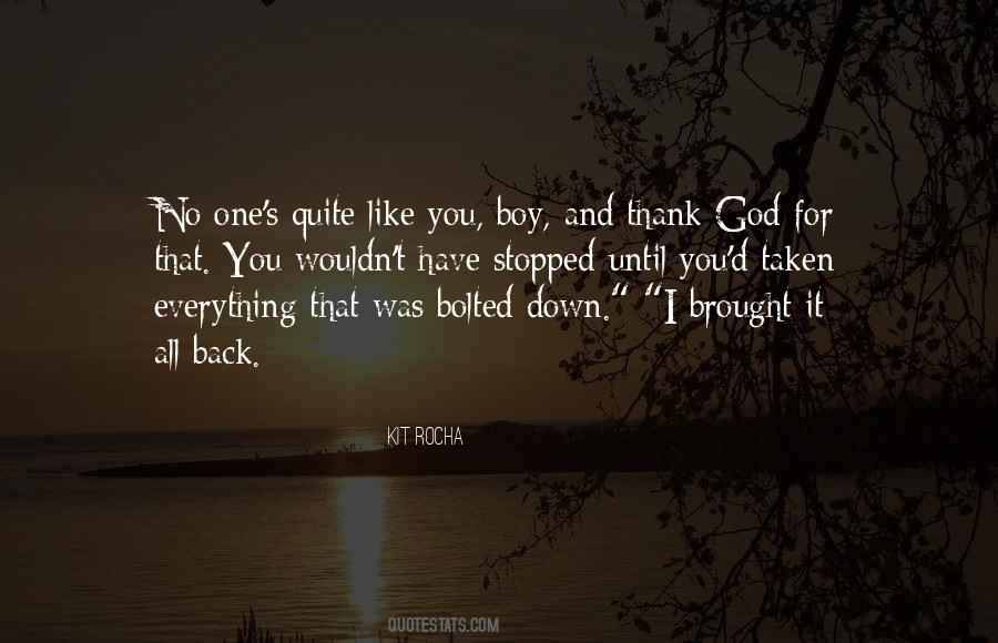 God Thank You For Everything Quotes #465194