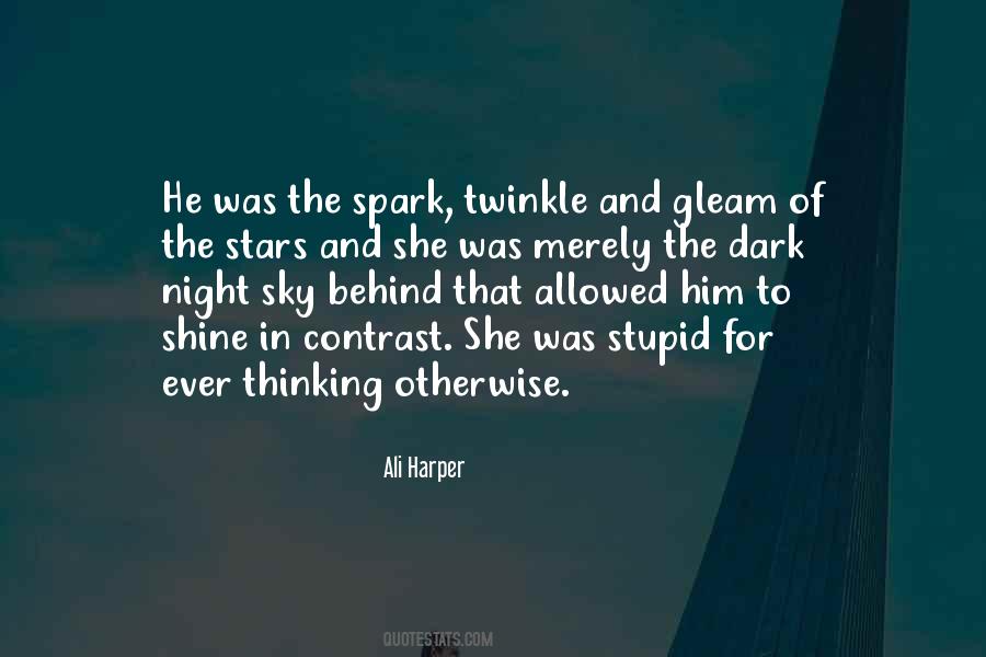 Sky In The Night Quotes #1481872