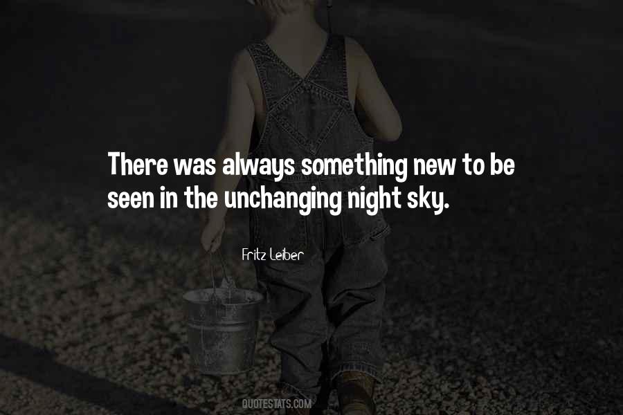 Sky In The Night Quotes #1522562