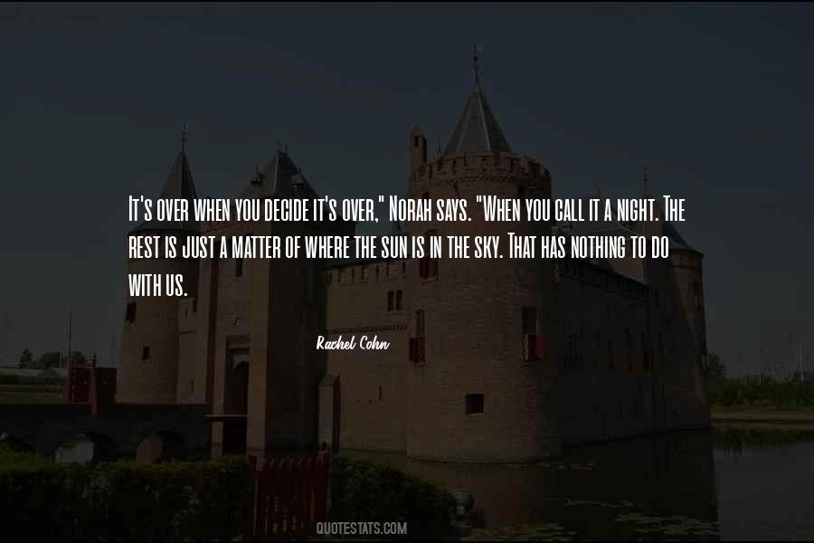 Sky In The Night Quotes #961436