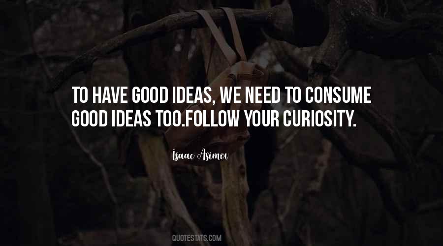 Follow Your Curiosity Quotes #671140