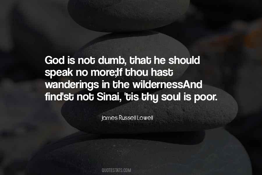 Soul God Quotes #27947
