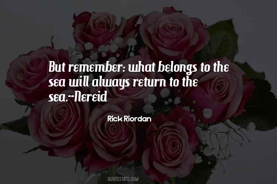 To The Sea Quotes #249627