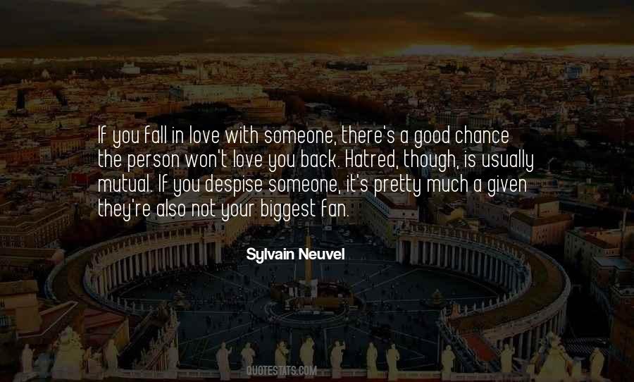 If You Love The Person Quotes #1709417