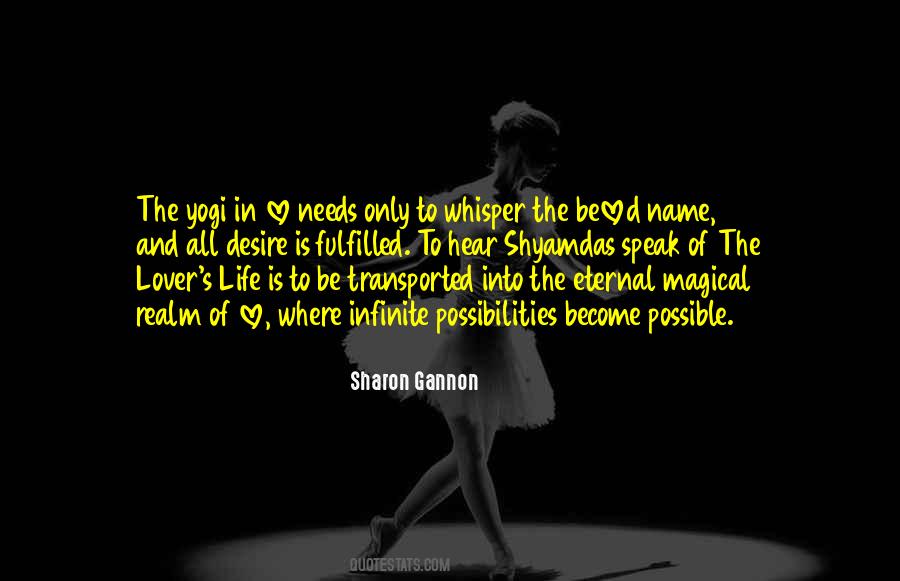 Life Of The Beloved Quotes #294096