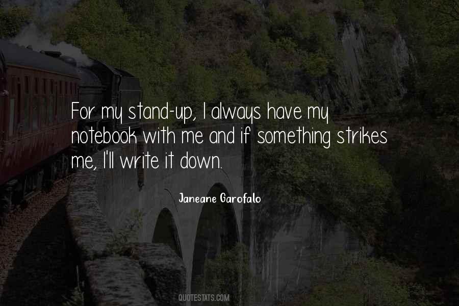 I Ll Stand Up Quotes #1419466