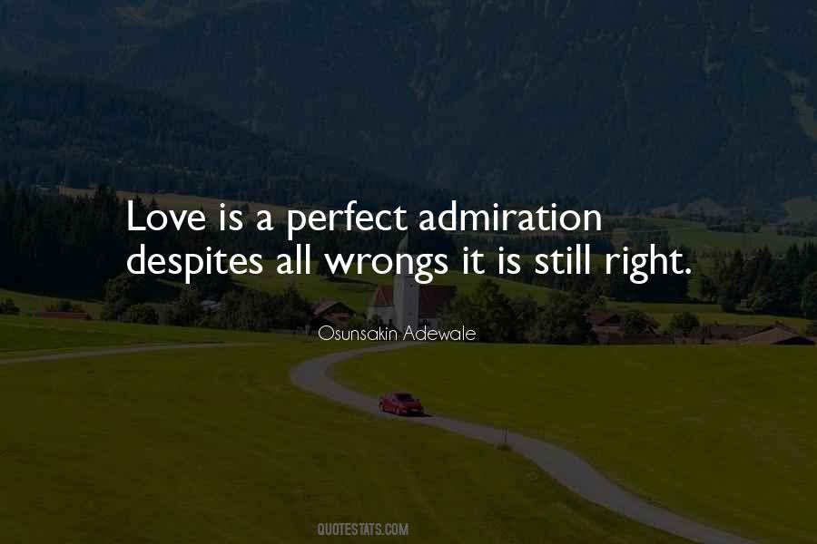 Love Admiration Quotes #1105035