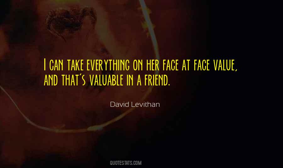 Value Friendship Quotes #707379
