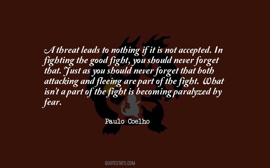 Good Fight Quotes #700286