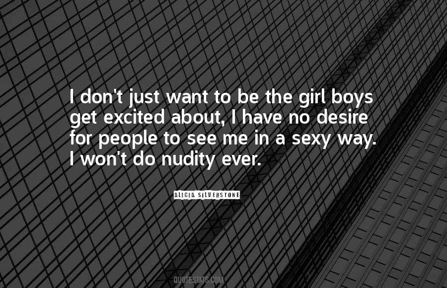 Girl Desire Quotes #1137016