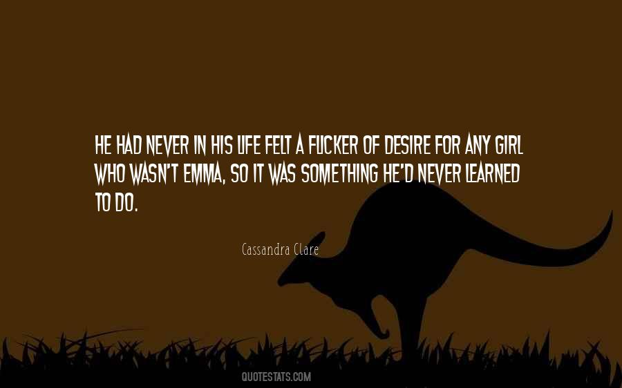 Girl Desire Quotes #907604