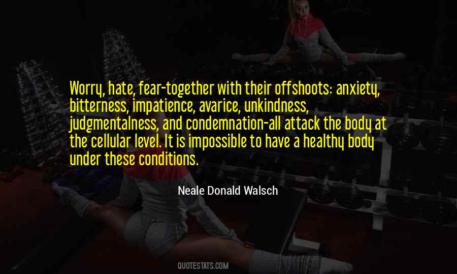 Hate Fear Quotes #266960