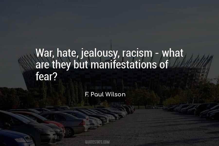 Hate Fear Quotes #273711