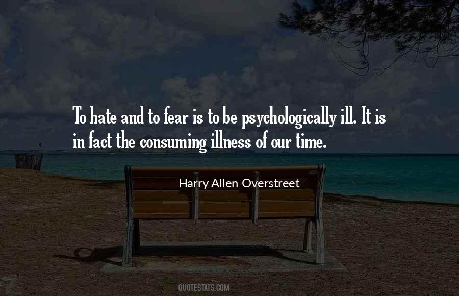 Hate Fear Quotes #351531