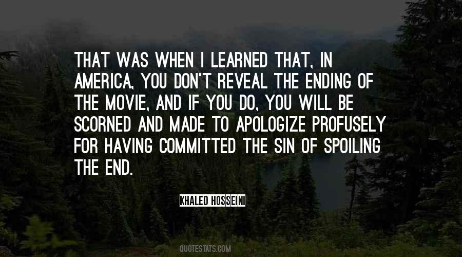 When You Apologize Quotes #1312293