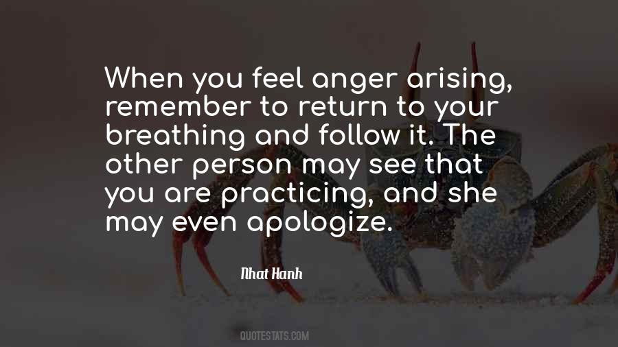 When You Apologize Quotes #367019