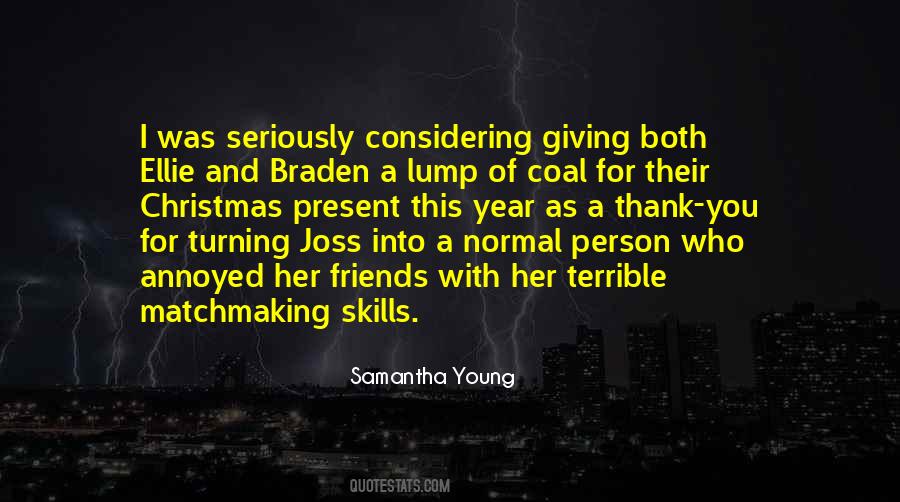 Giving Person Quotes #23921