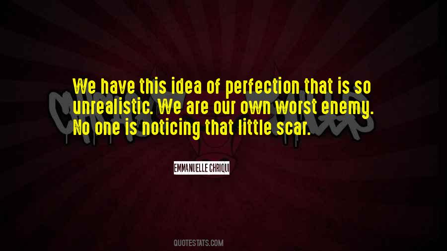 Enemy Of Perfection Quotes #1776239
