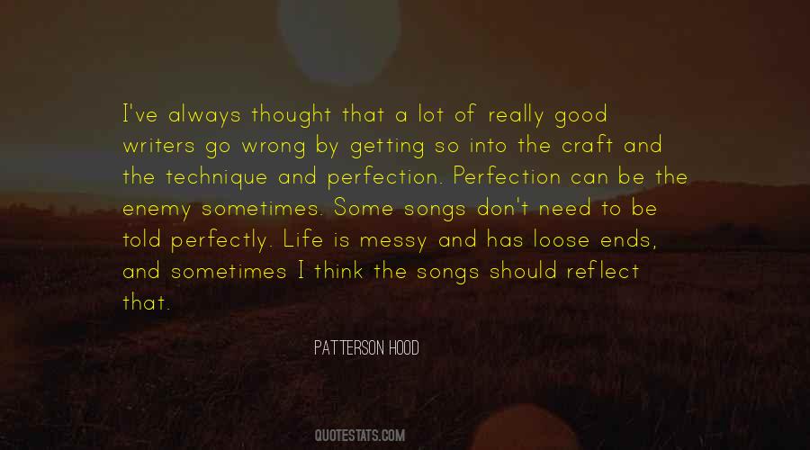 Enemy Of Perfection Quotes #1829919