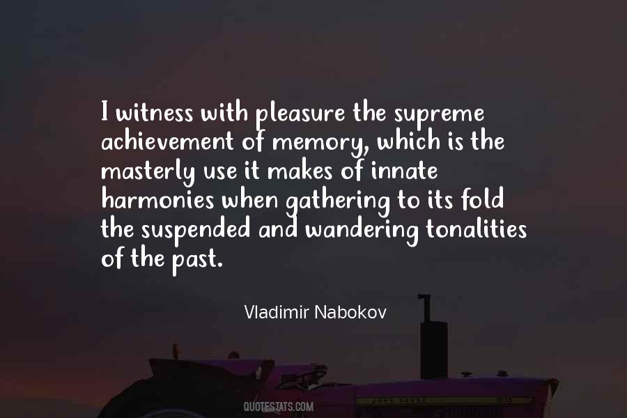 Past Achievement Quotes #1006716