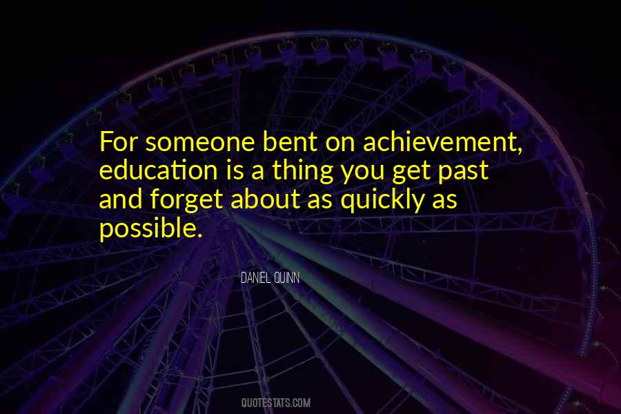Past Achievement Quotes #578329