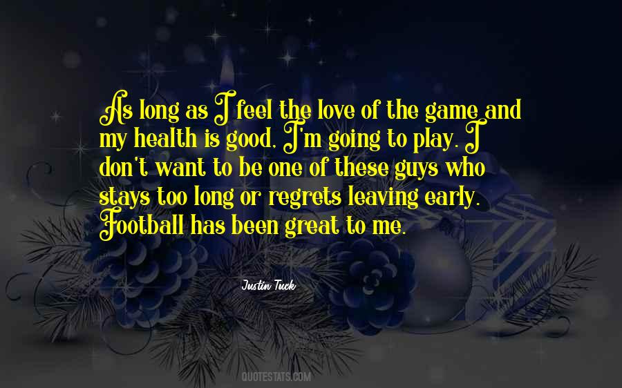 Good Football Game Quotes #1603950 Good Football Game Quotes #1603950