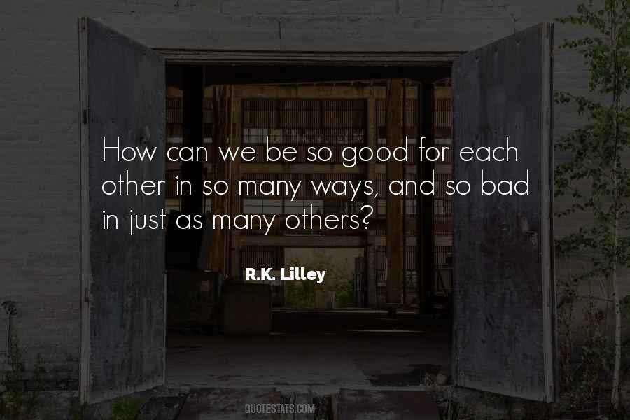 Good For Each Other Quotes #945598