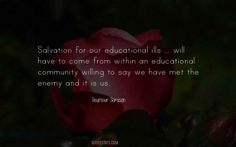 Enemy From Within Quotes #351552