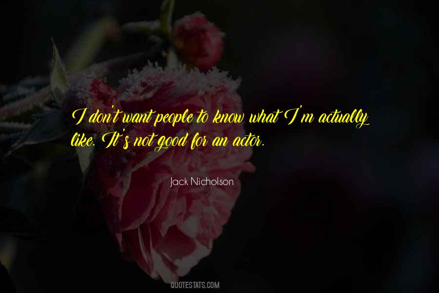 Good For Quotes #1813194