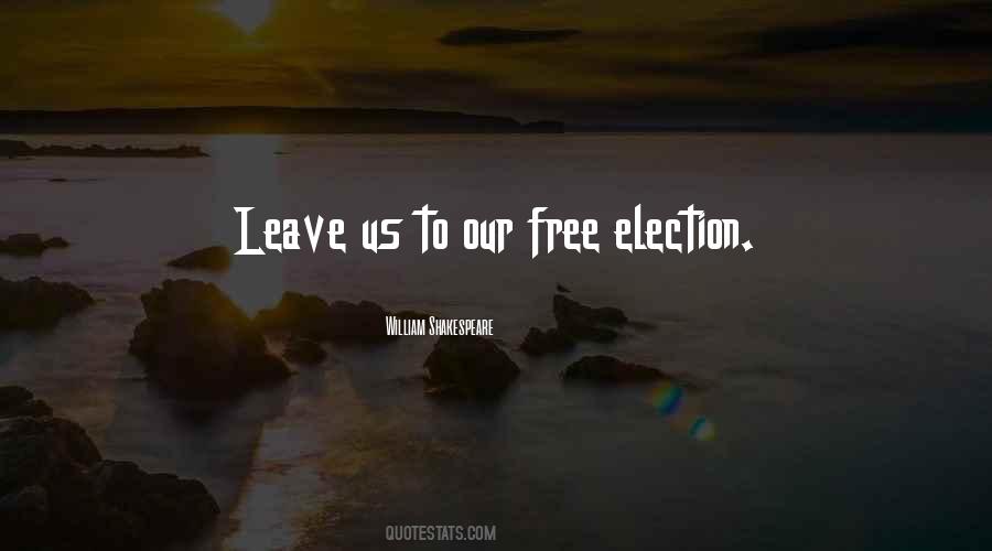 Free Election Quotes #1315396