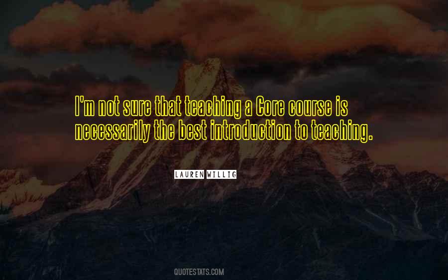 Best Introduction Quotes #936399