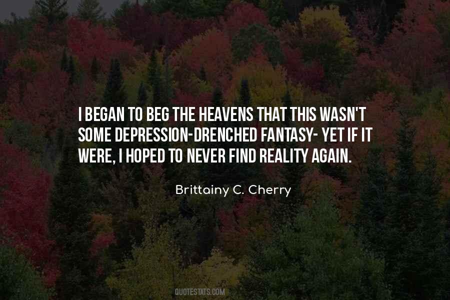 Fantasy Over Reality Quotes #112016