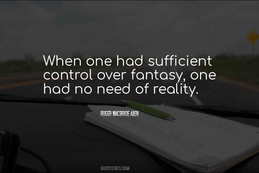 Fantasy Over Reality Quotes #1345256