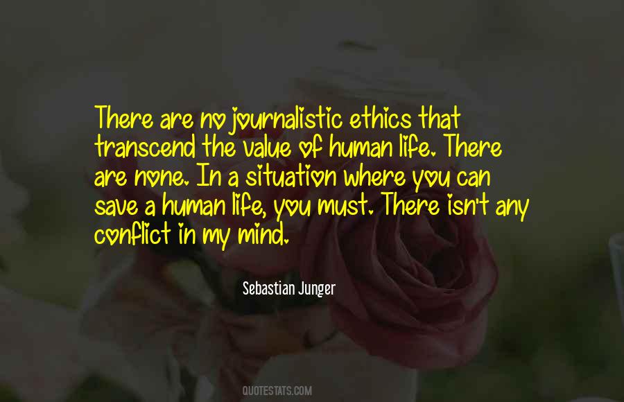 The Value Of Human Life Quotes #1017846