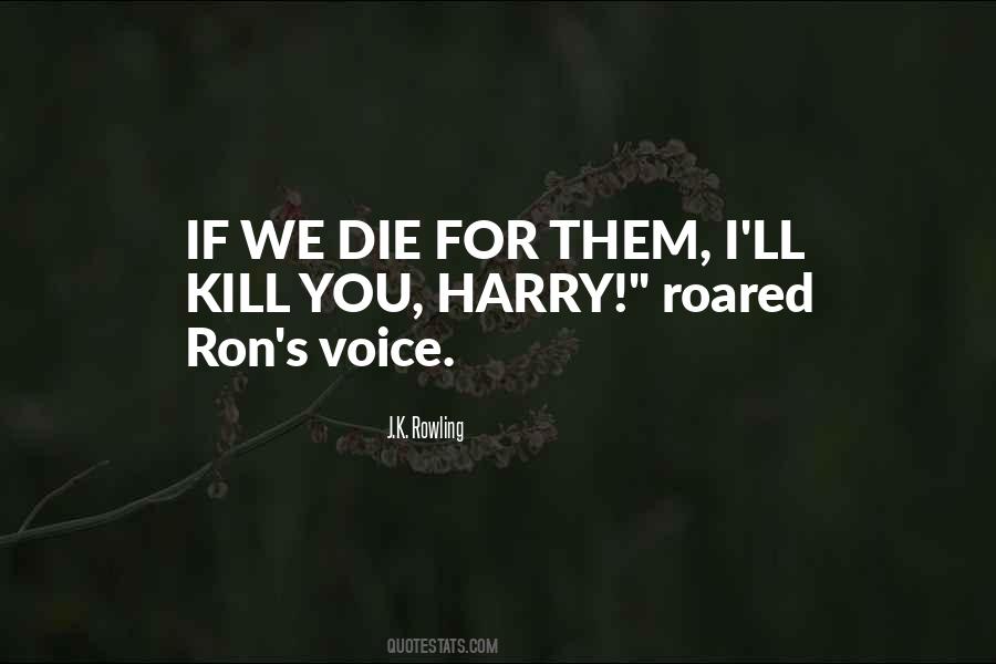 If We Die Quotes #106757