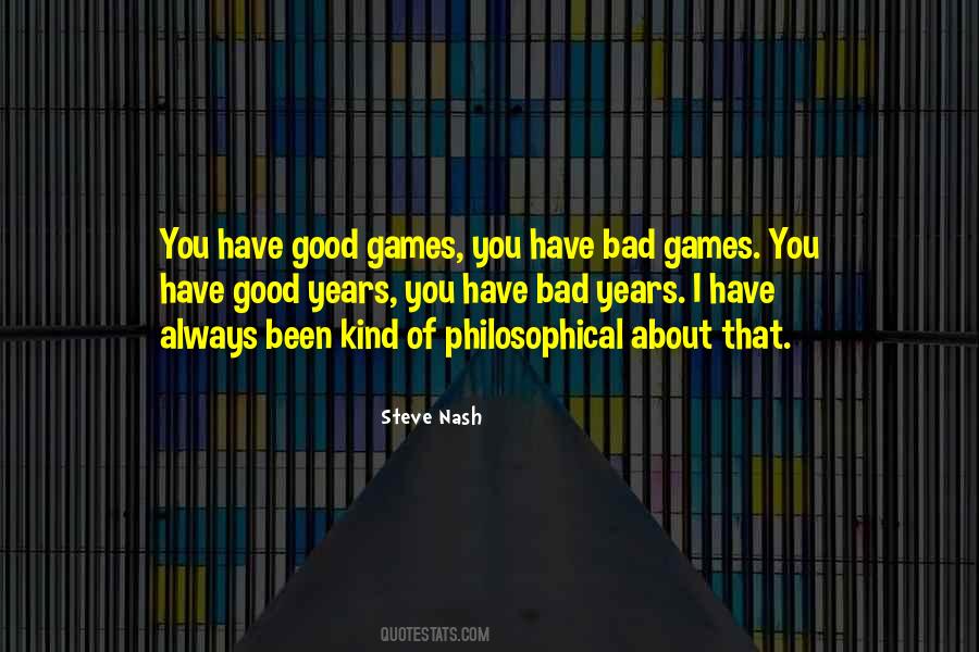 Good Games Quotes #77167