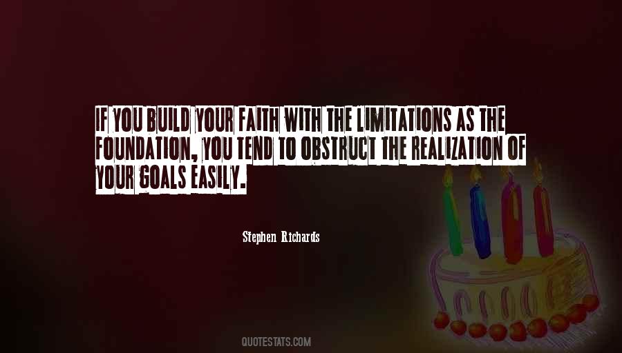 Quotes About Faith Goals #634953