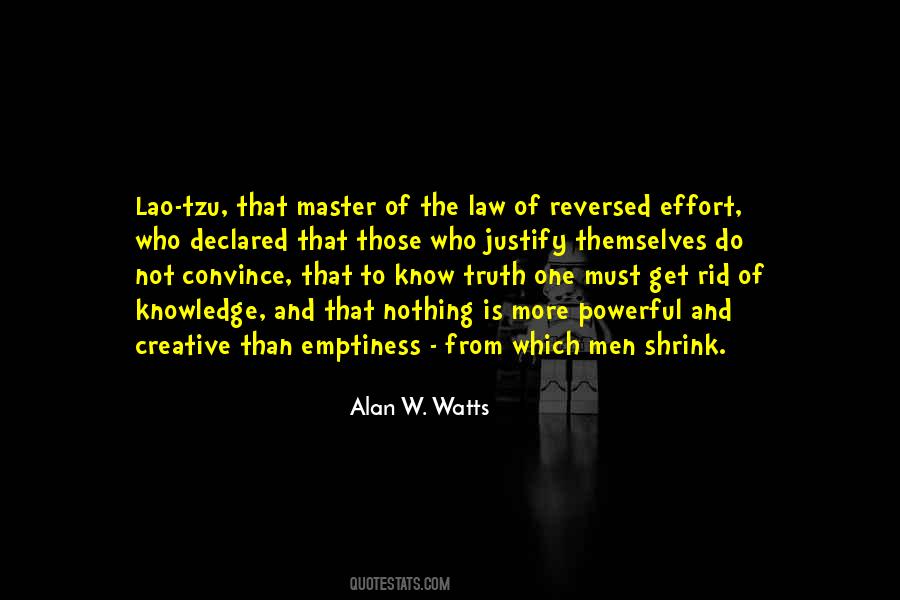 Master Of Nothing Quotes #881566