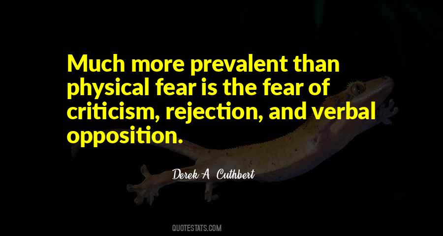Rejection Fear Quotes #917654