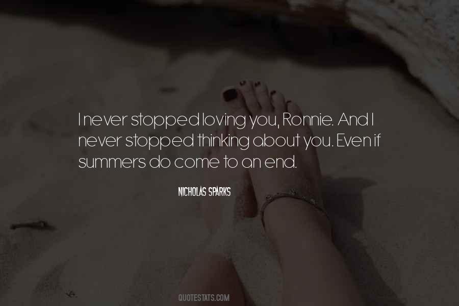 Never Stopped Loving Him Quotes #1805148