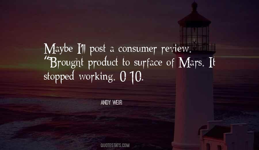 Product Review Quotes #679505