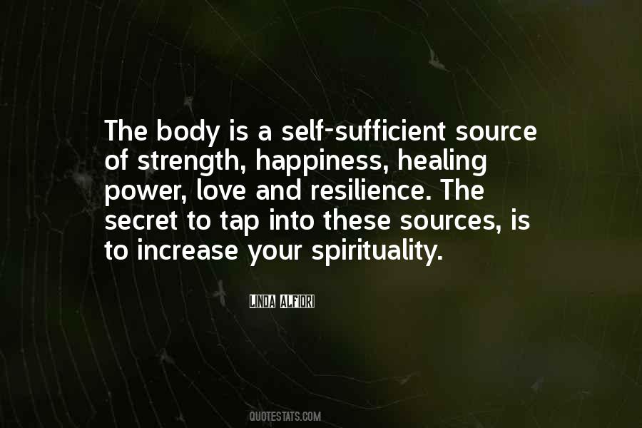 Quotes About The Source Of Strength #1023220