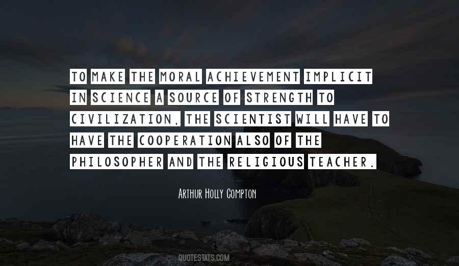 Quotes About The Source Of Strength #1211968