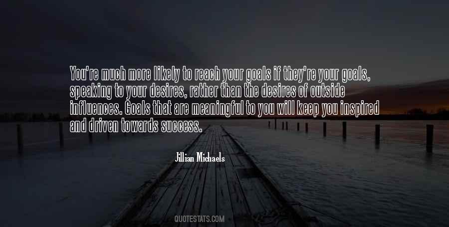 Meaningful Success Quotes #1428619