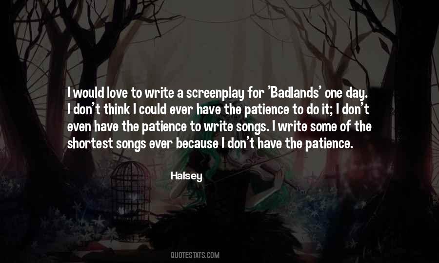 Have Some Patience Quotes #1093277