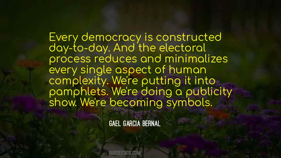 Quotes About Electoral Democracy #1458658